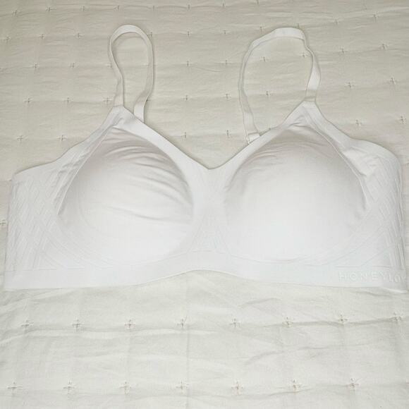 Honeylove Silhouette Bra Women's 2X 42C/D | White | Wireless | NWOT - Picture 2 of 4